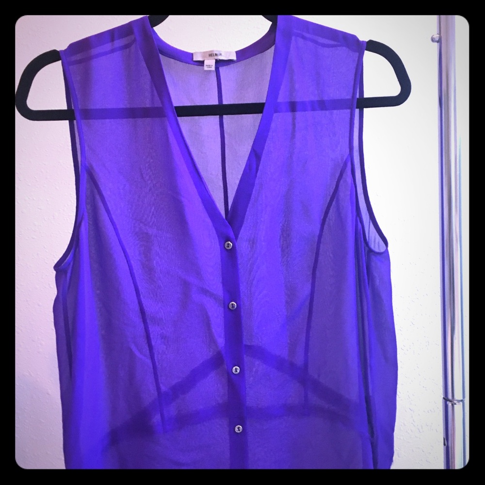 Helmut silk top